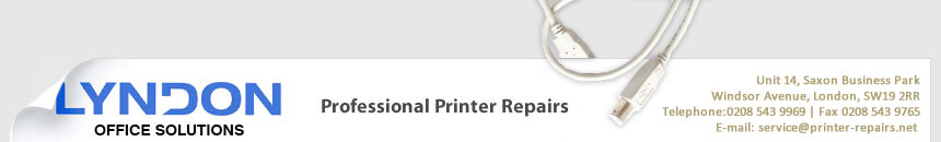 Printer Repairs for London and South East:Lyndon Group